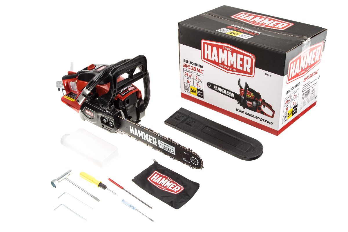 Бензопила HAMMER BPL3814C-2